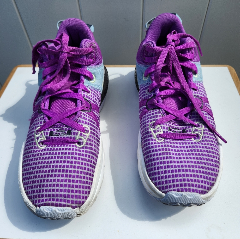 Nike LeBron Witness VII 7 Fuchsia Basketball Shoes DM1123-500 Mens Size 10.5